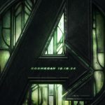 Dark cinematic symbol representing blockbuster movies in 2026 with a mysterious atmosphere