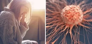 Image of cancer cells showing abnormal growth and early warning signs of cancer